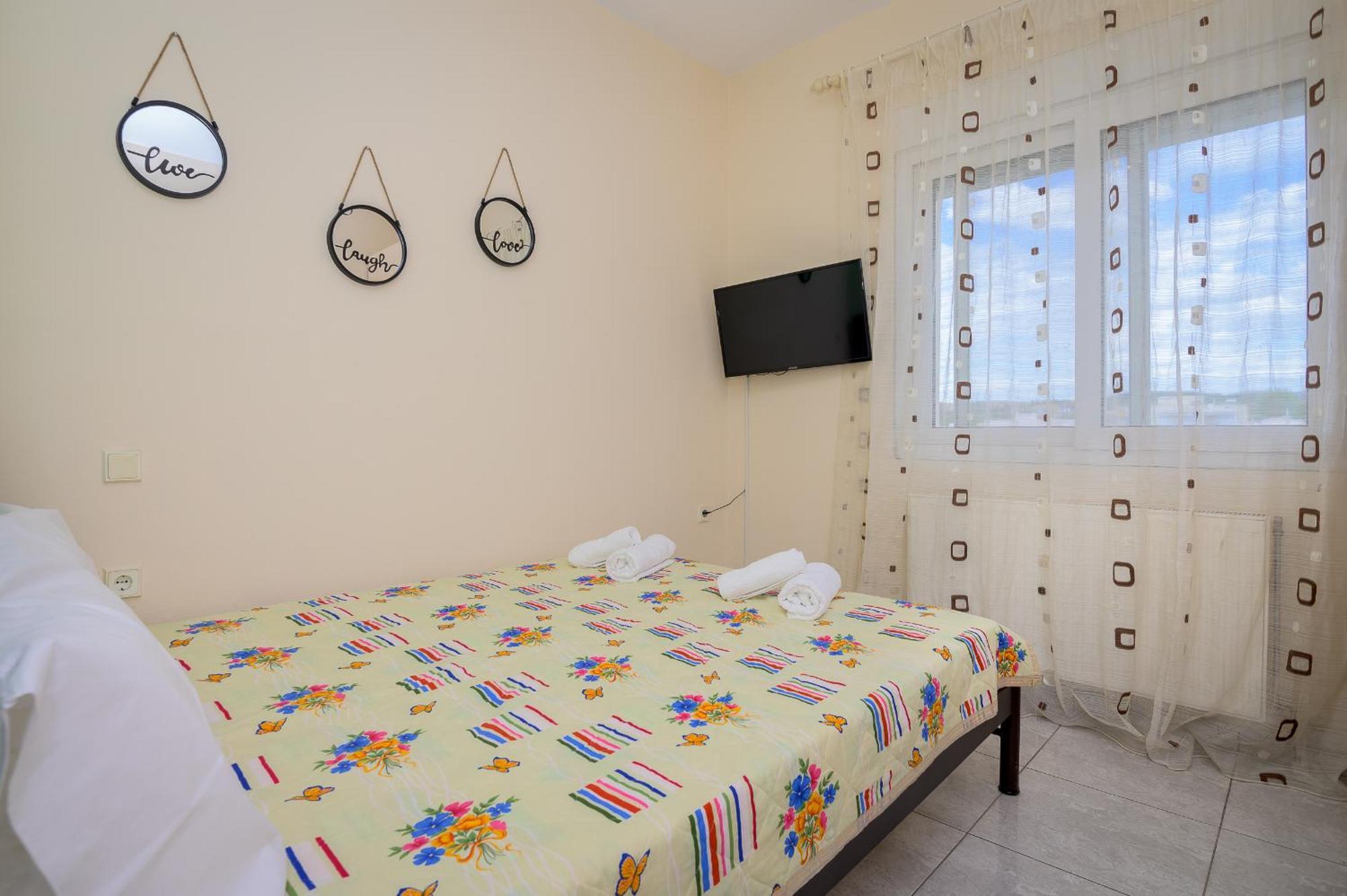 Sea View Apartment Nea Chili Bagian luar foto