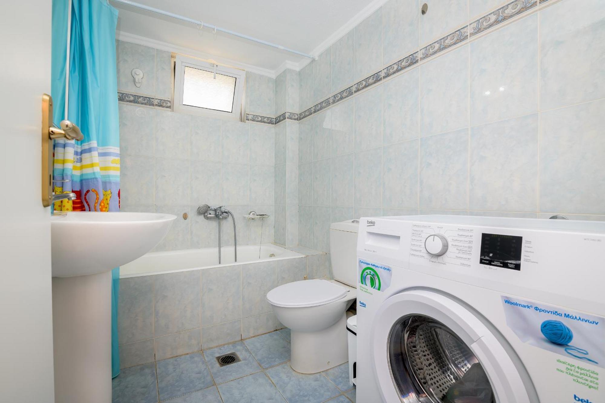 Sea View Apartment Nea Chili Bagian luar foto